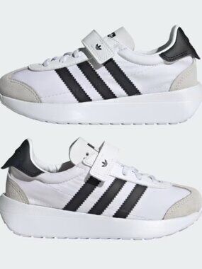 Adidas Originals Kids Country XLG, Cloud White/Grey One/Core Black
